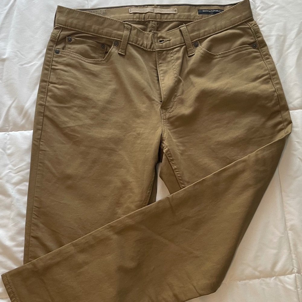 Mens Banana Republic Travel Pant